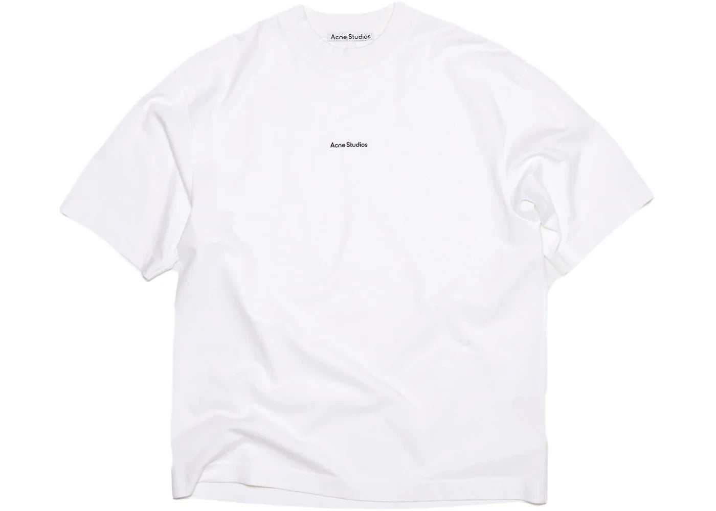 Acne Studios Logo T-shirt Optic White