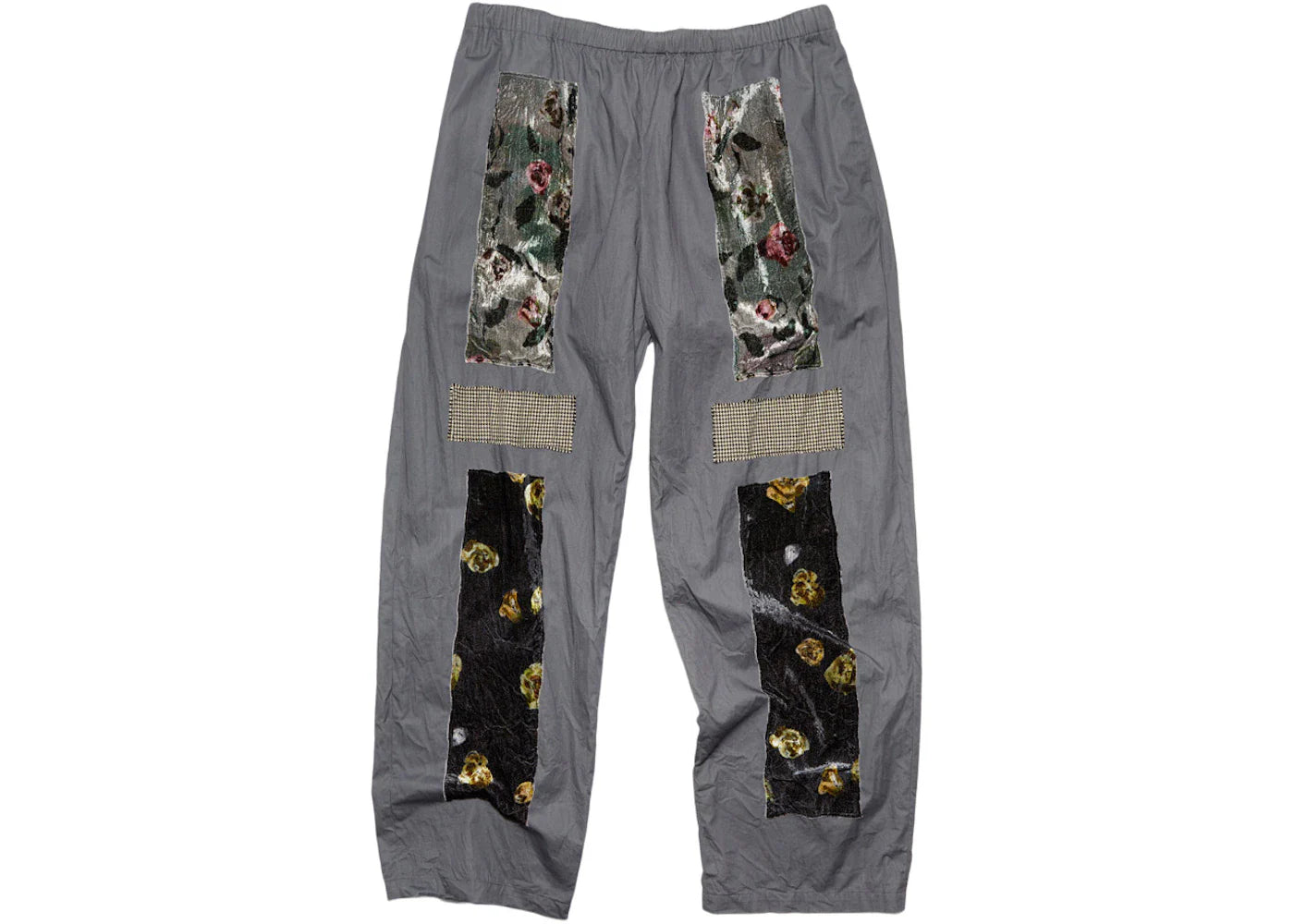 Acne Studios Loose Fit Patch Trousers Grey