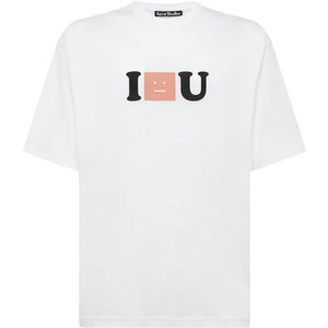 Acne Studios Printed T-Shirt Optic White