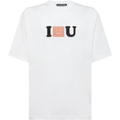 Acne Studios Printed T-Shirt Optic White