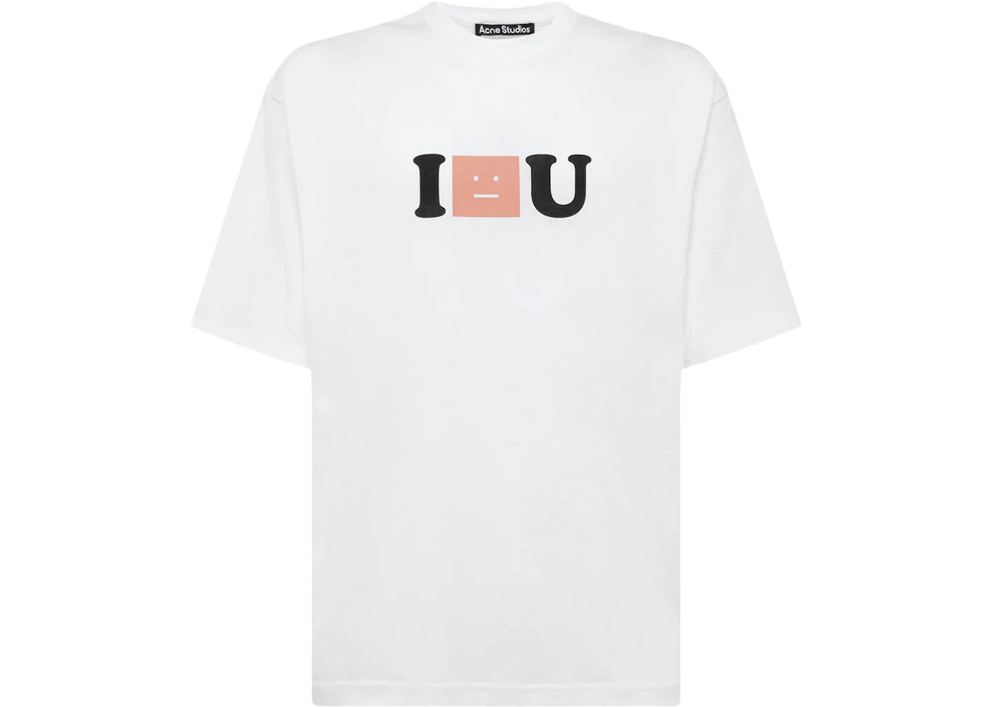 Acne Studios Printed T-Shirt Optic White