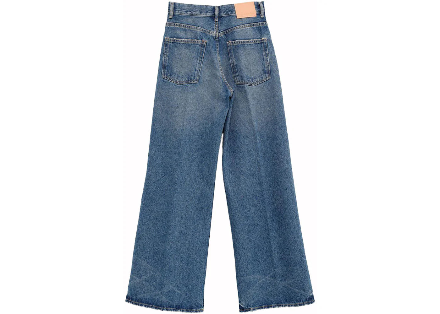 Acne Studios Relaxed Fit Jeans Mid Blue Auz