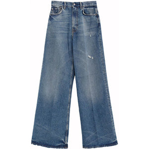 Acne Studios Relaxed Fit Jeans Mid Blue Auz