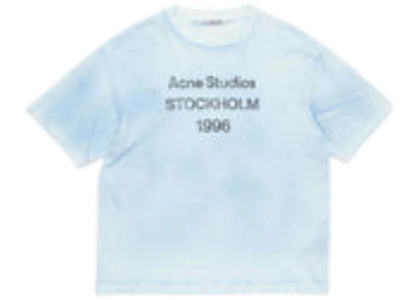 Acne Studios Relaxed Fit Logo T-shirt Light Grey