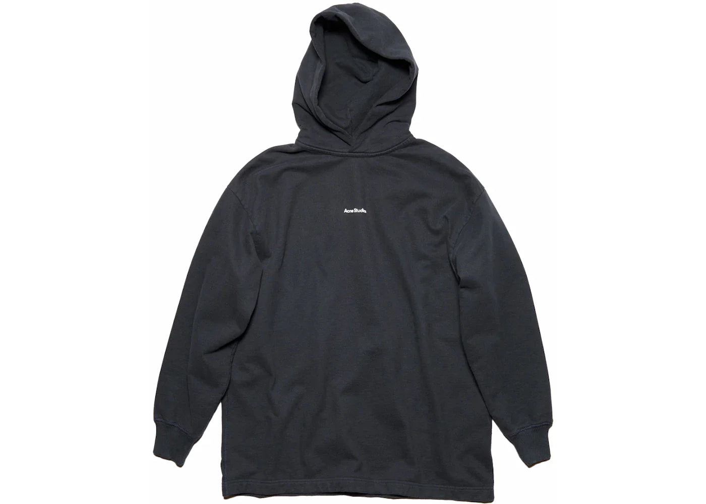 Acne Studios Stamp Logo Hoodie Black