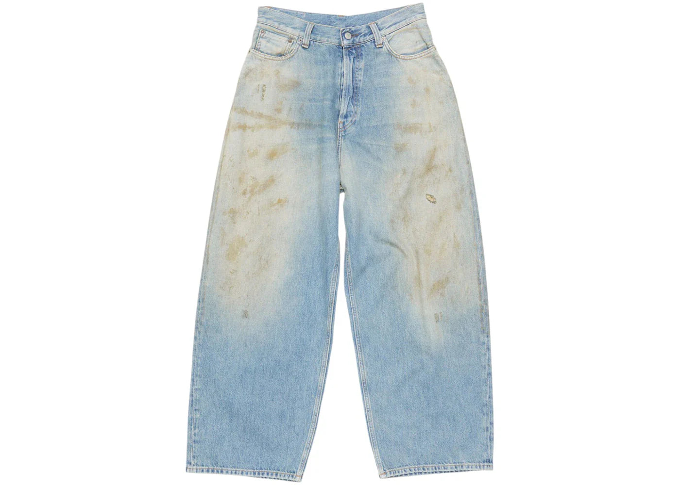 Acne Studios Super Baggy Fit Jeans Sand Beige