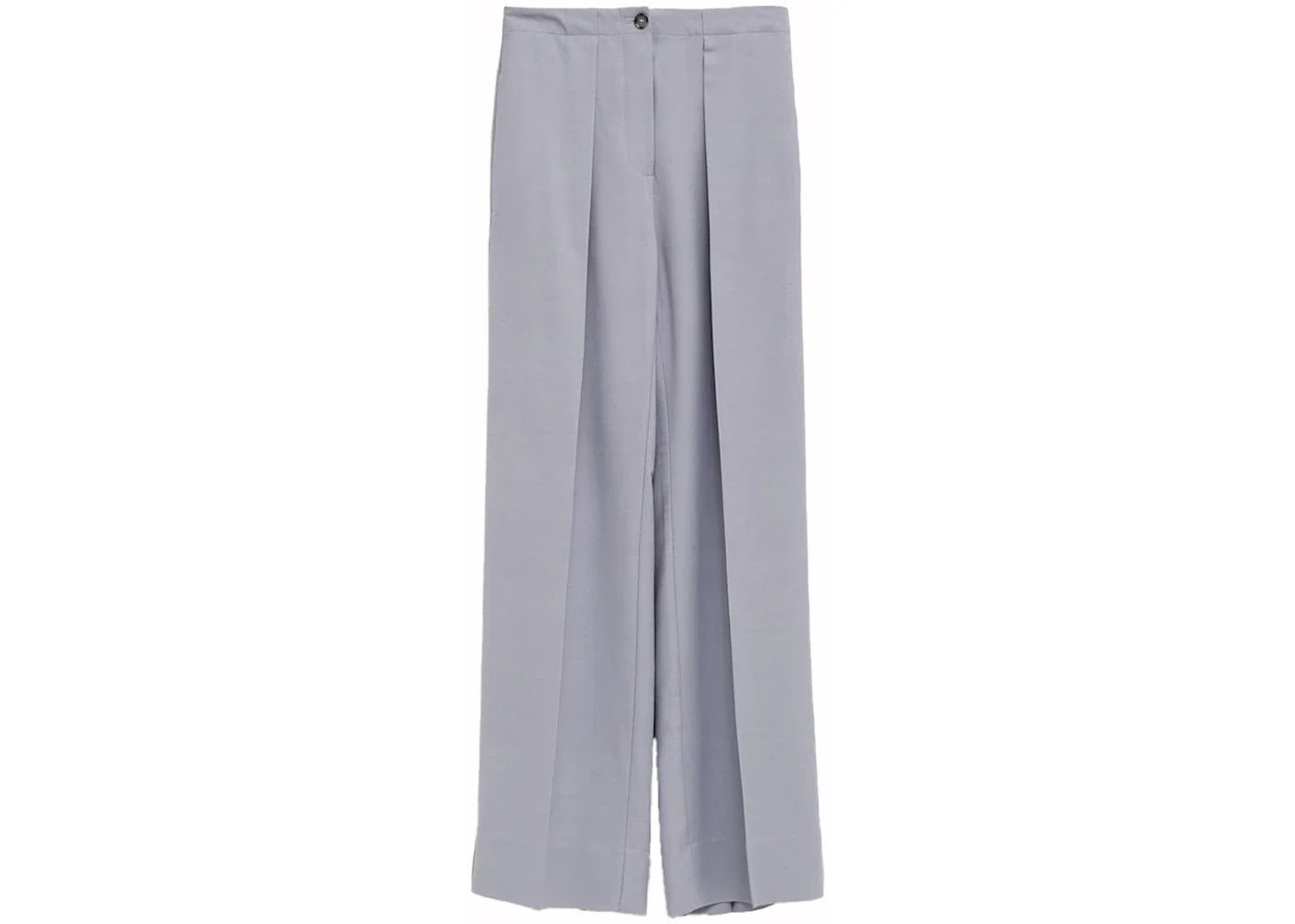 Acne Studios Tailored Wool Blend Trousers Dusty Lilac As3