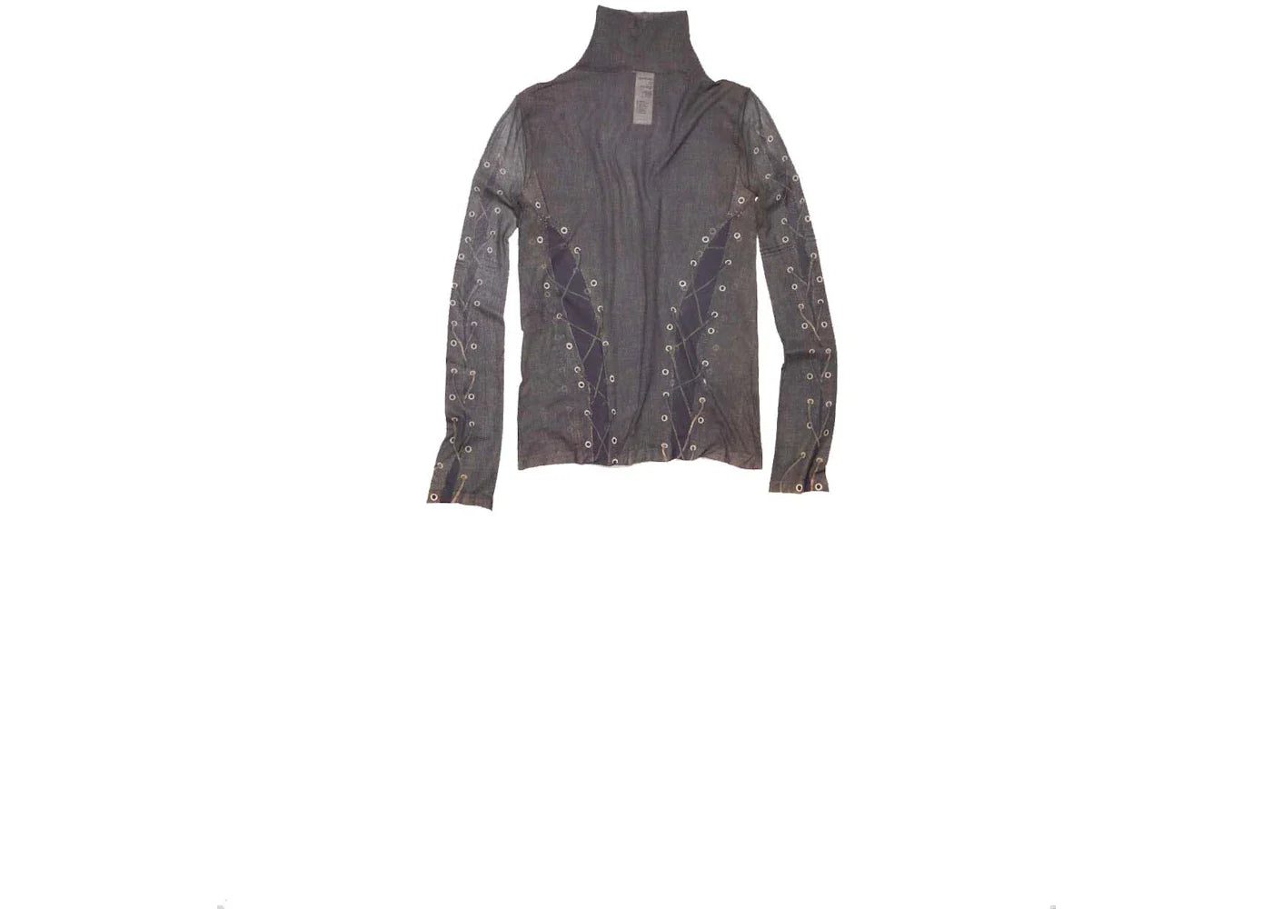 Acne Studios Trompe L'Oeil Top Dark Brown