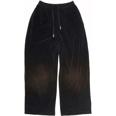 Acne Studios Velour Trousers Black