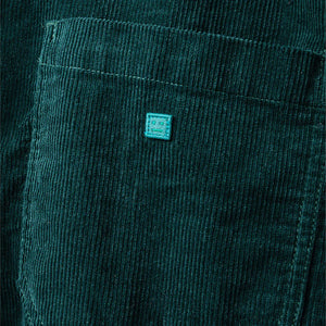 Acne Studios Velvet Shirt Night Green