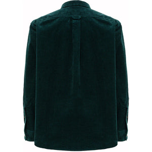 Acne Studios Velvet Shirt Night Green