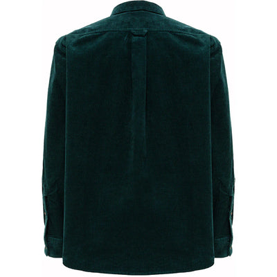 Acne Studios Velvet Shirt Night Green