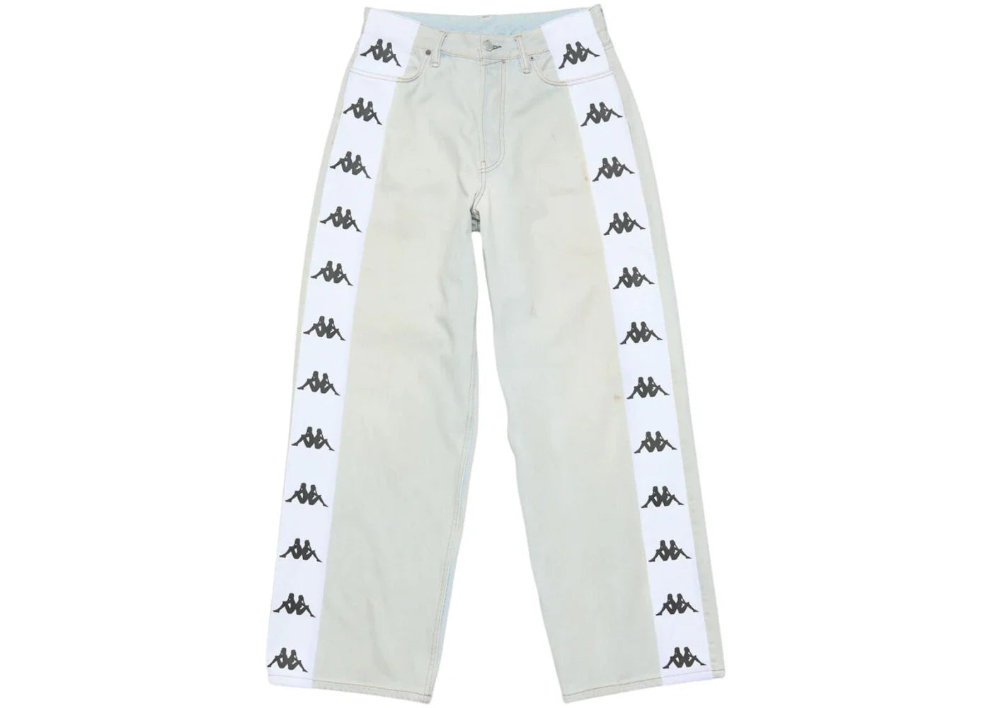 Acne Studios x Kappa Baggy Fit 1981M Jeans Light Wash