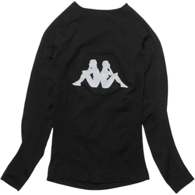 Acne Studios x Kappa Long Sleeve Logo T-shirt Black