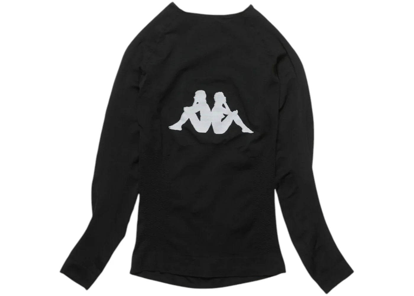 Acne Studios x Kappa Long Sleeve Logo T-shirt Black