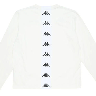 Acne Studios x Kappa Long Sleeve Logo T-shirt White