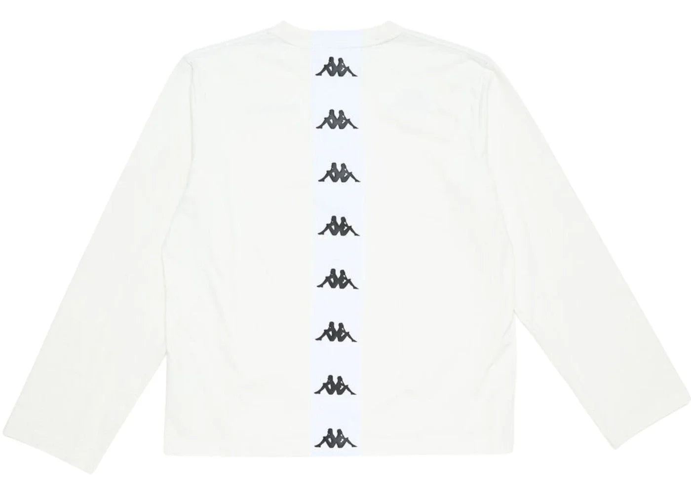 Acne Studios x Kappa Long Sleeve Logo T-shirt White