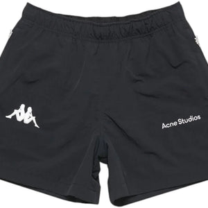 Acne Studios x Kappa Relaxed Fit Shorts Black