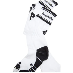 Acne Studios x Kappa Socks White/Black