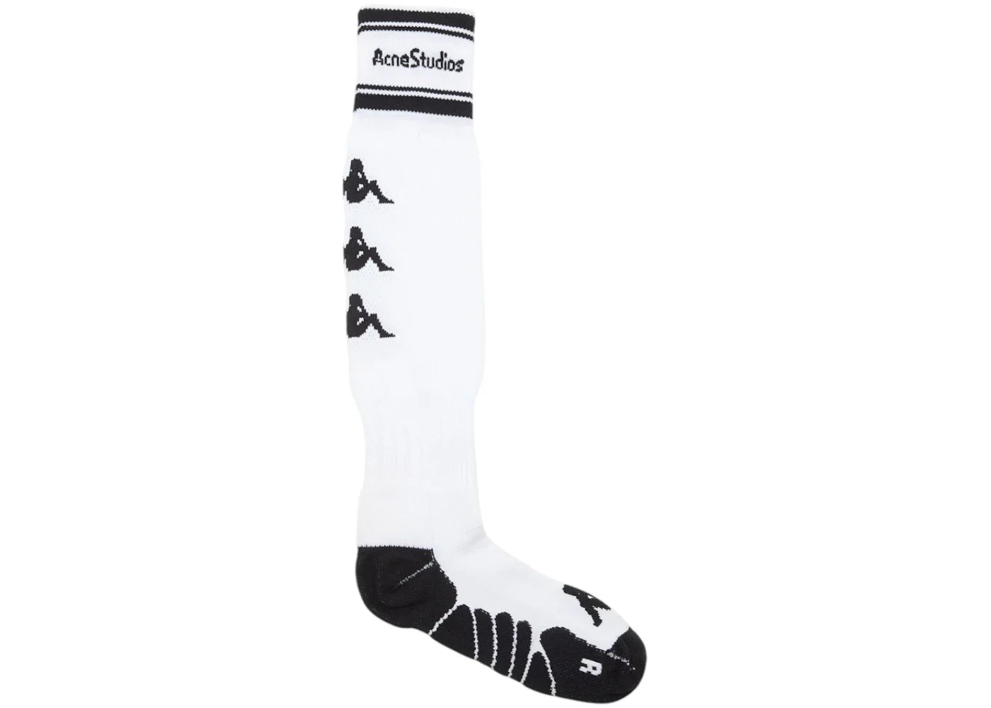 Acne Studios x Kappa Socks White/Black