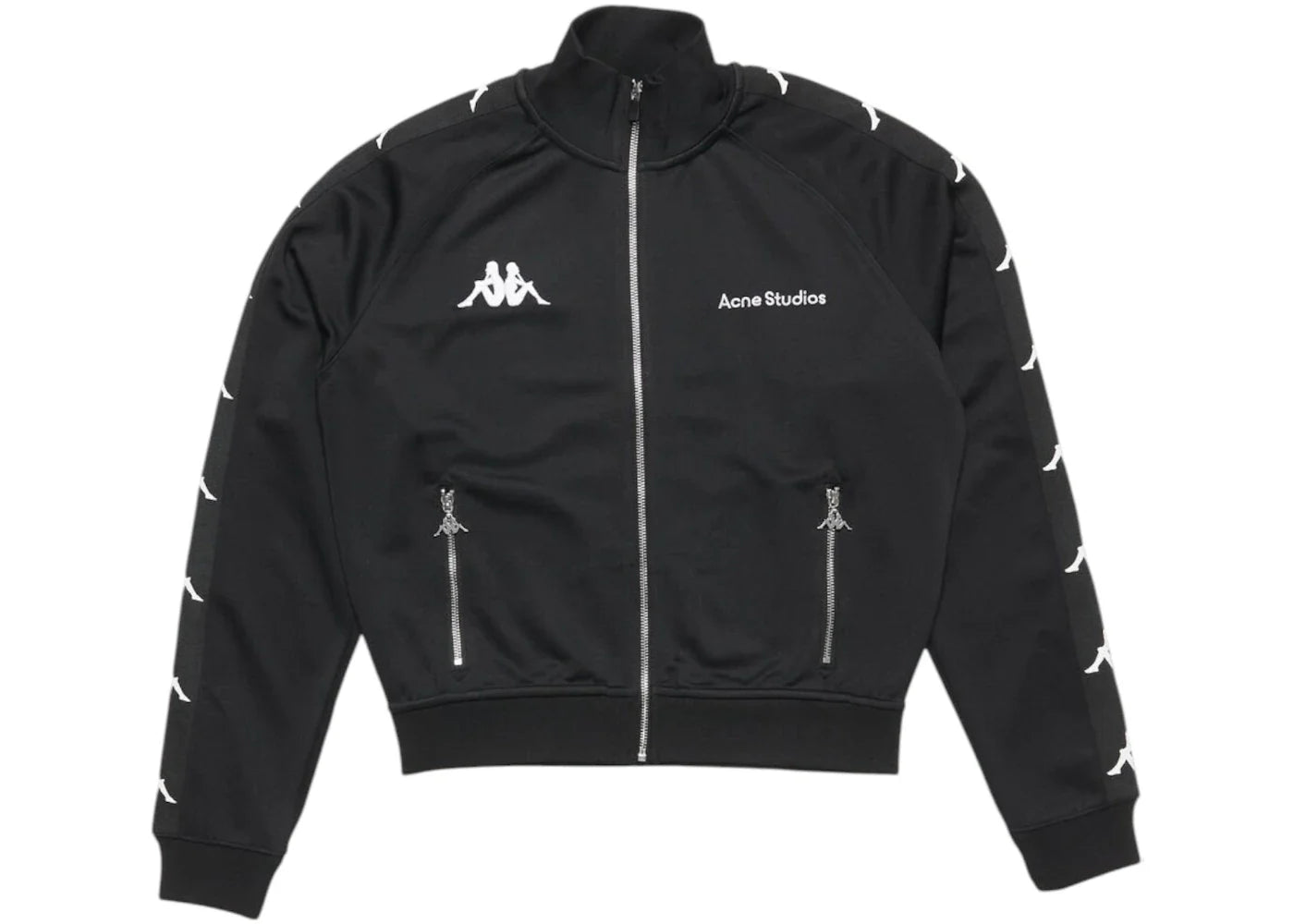Acne Studios x Kappa Zipper Sweater Black