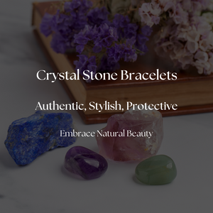 Black Velvet Stone Bracelet For Women