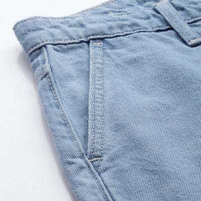 Men's Blue Relaxed Fit Solid Jeans