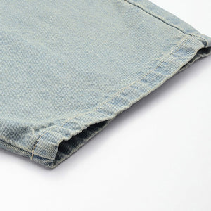 Men's Blue Relaxed Fit Solid Jeans