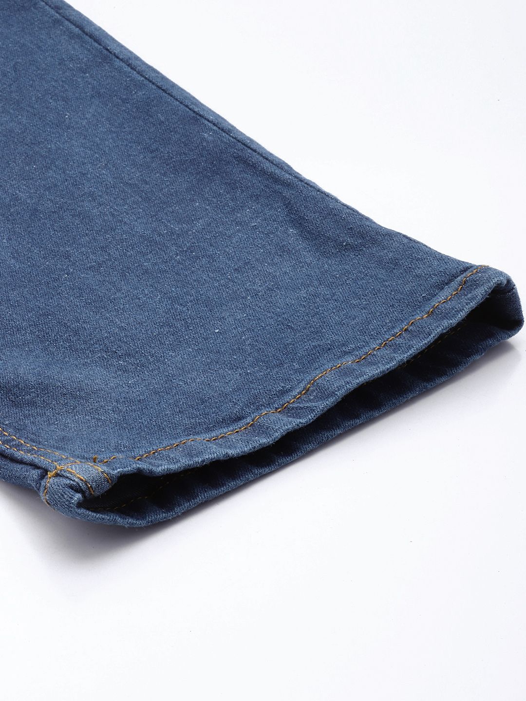 Men's Blue Slim Fit Solid Jeans