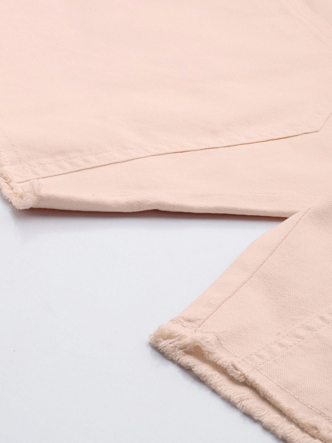 Men's Pink Relaxed Fit Patched Utility Shorts