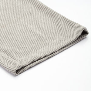 Men's Grey Straight Fit Textured Trousers