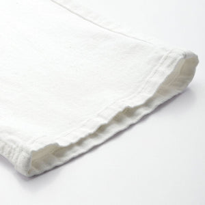 Men's White Bootcut Solid Stretchable Jeans