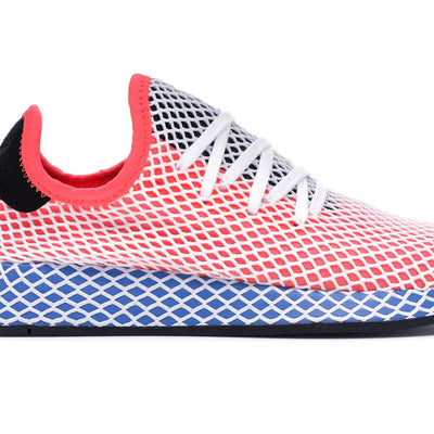 adidas Deerupt Solar Red Bluebird