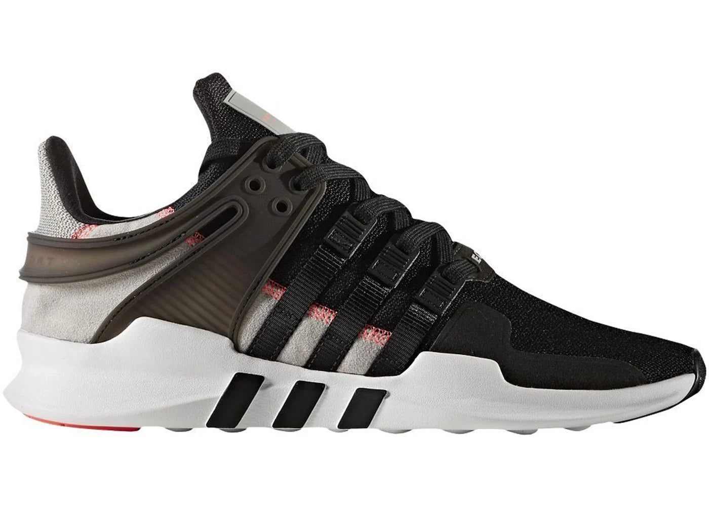 adidas EQT Support Adv Black Grey Turbo Red