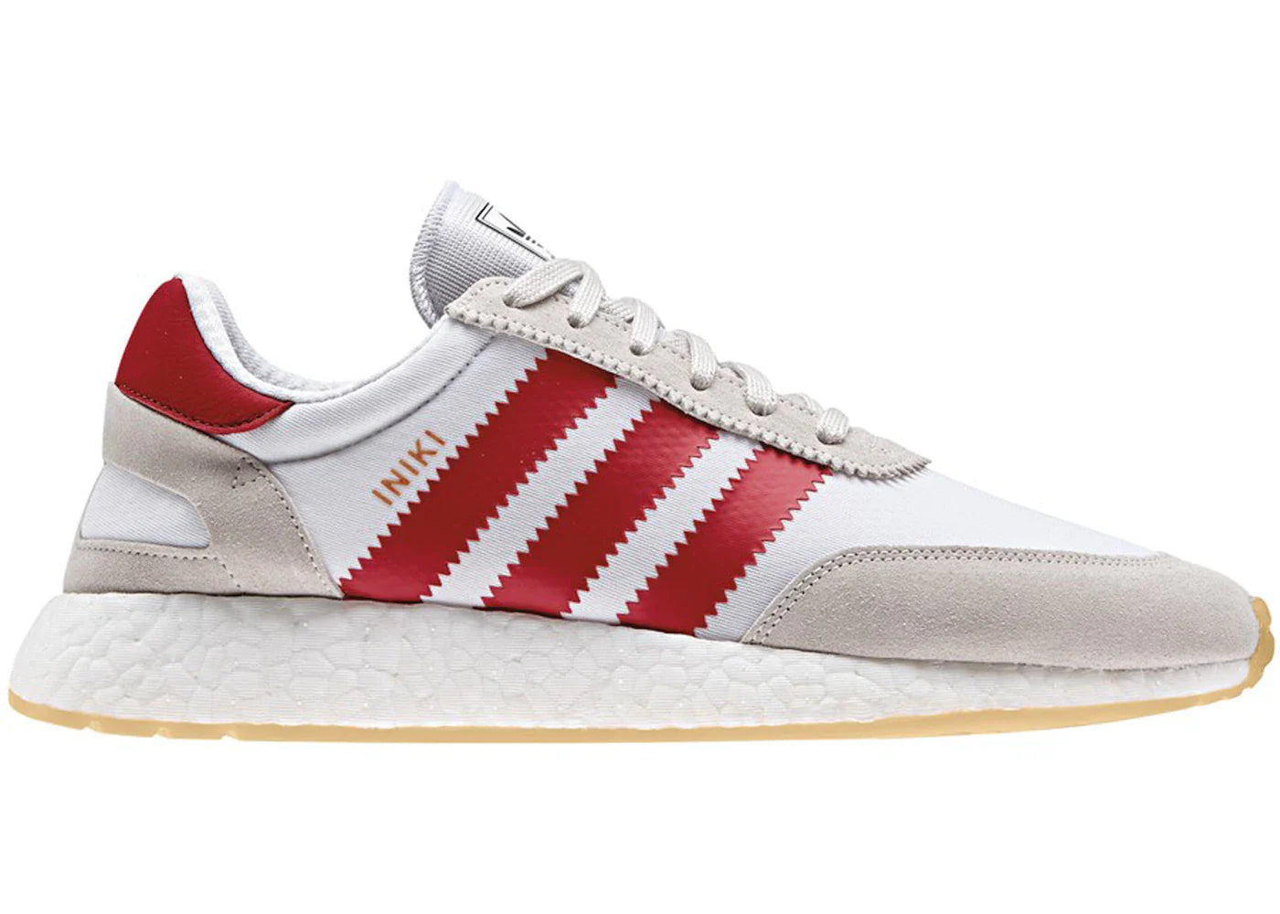 adidas Iniki Runner White Red Gum