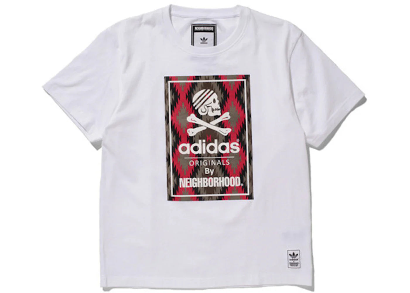 adidas Neighborhood Graphic 2 Tee White