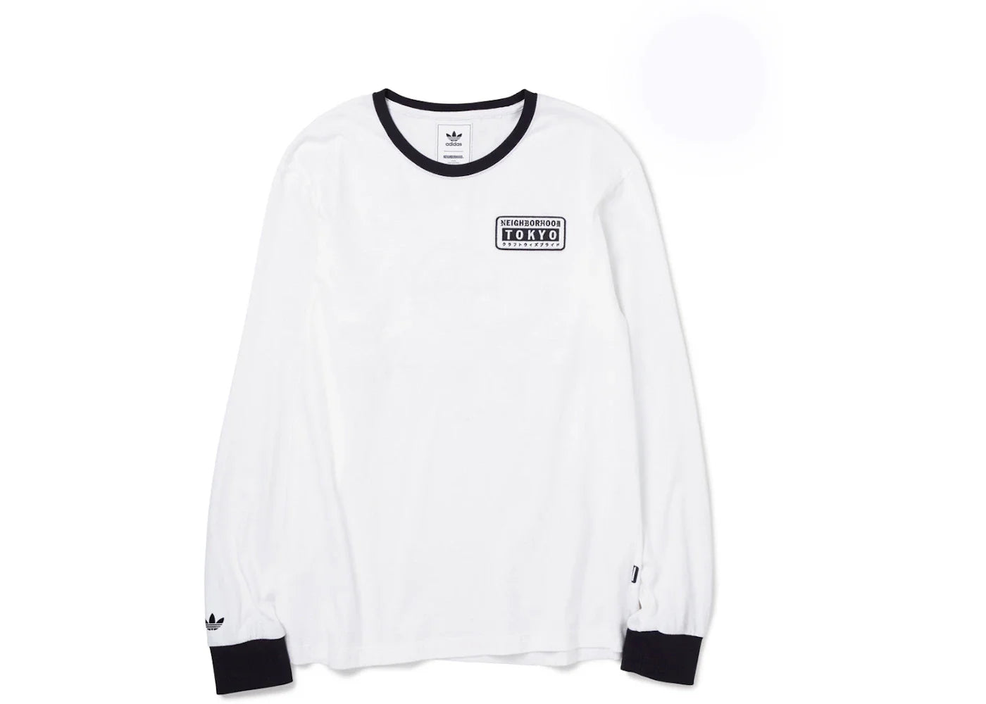 adidas Neighborhood LSL Tee White
