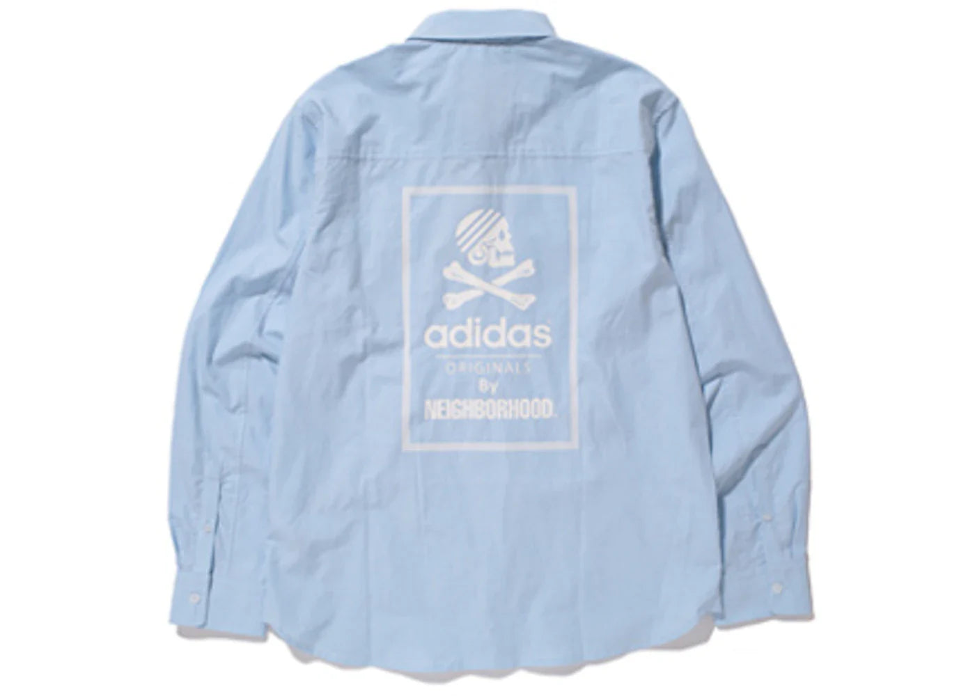 adidas Neighborhood OX LSL Shirt Light Blue