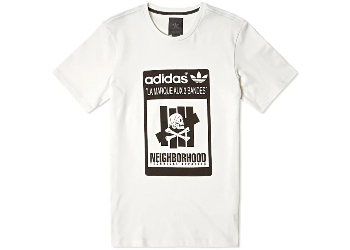 adidas Neighborhood Undefeated Logo Tee White