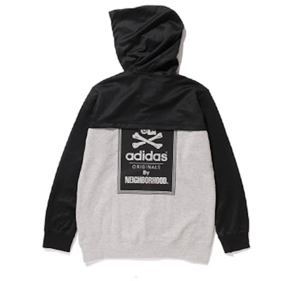 adidas Neighborhood Zip Up Hoodie Black/Grey