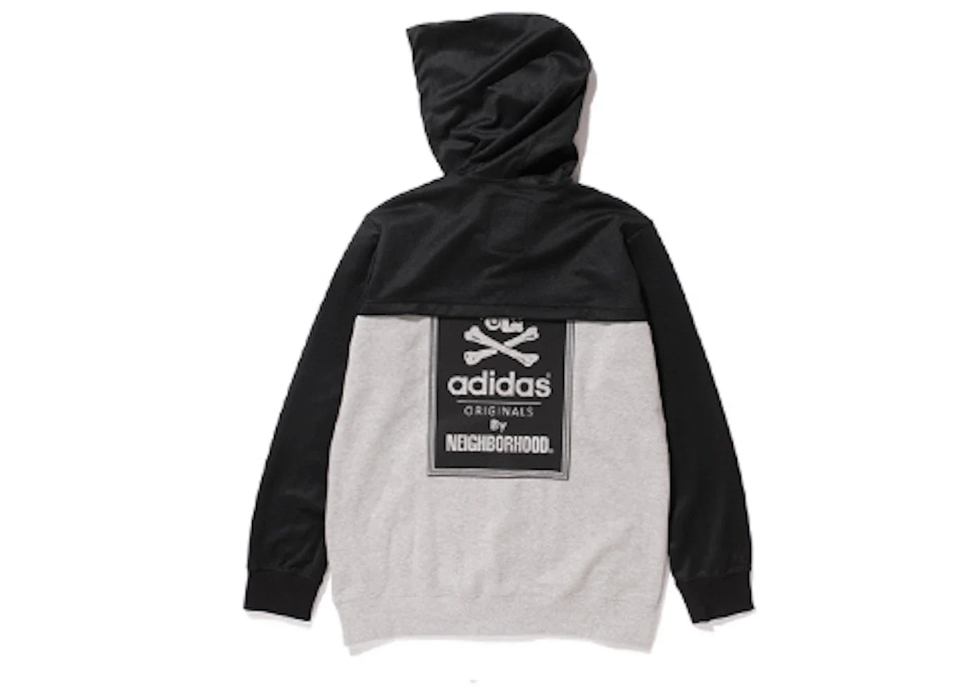 adidas Neighborhood Zip Up Hoodie Black/Grey