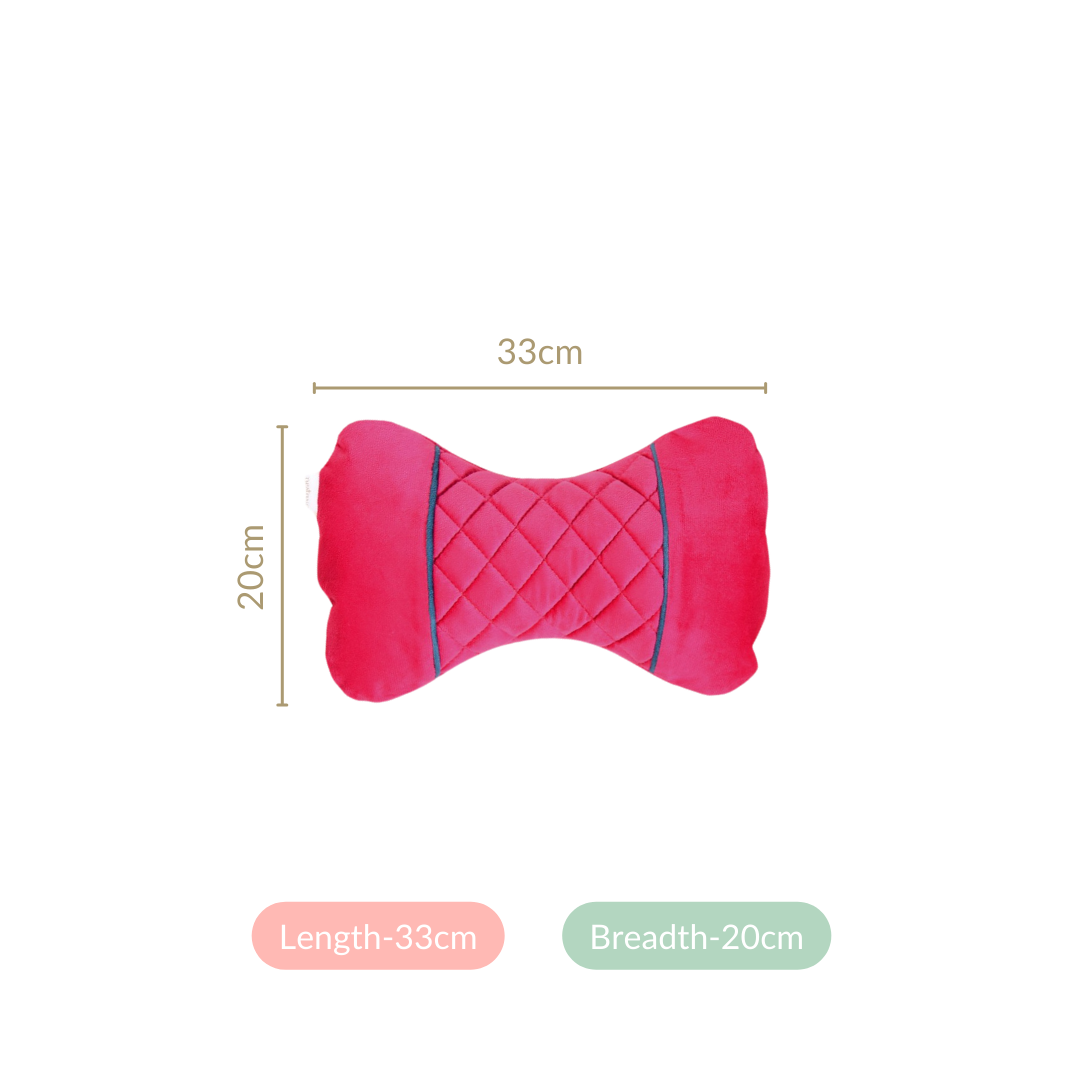 Set Of 2 Adjustable Soft Neck Pillows