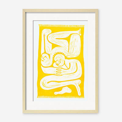 Cloudgazers Print by Adrian Brandon