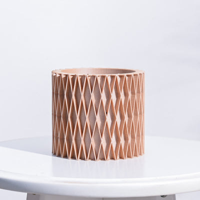 Interlace Charm Wooden Pot