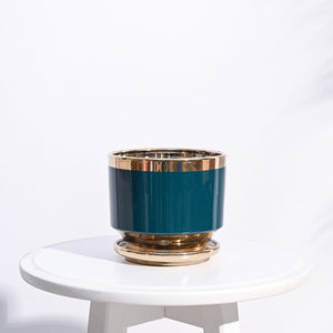 Aurelius Round Ceramic Pot