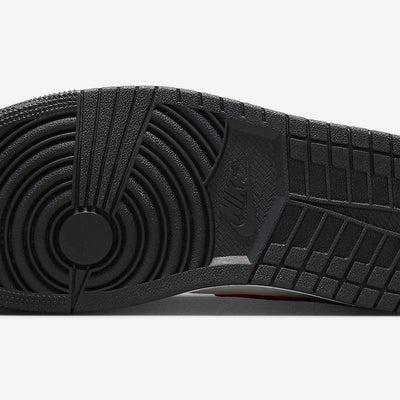 Air Jordan 1 Mid Gym Red Off Noir Sale