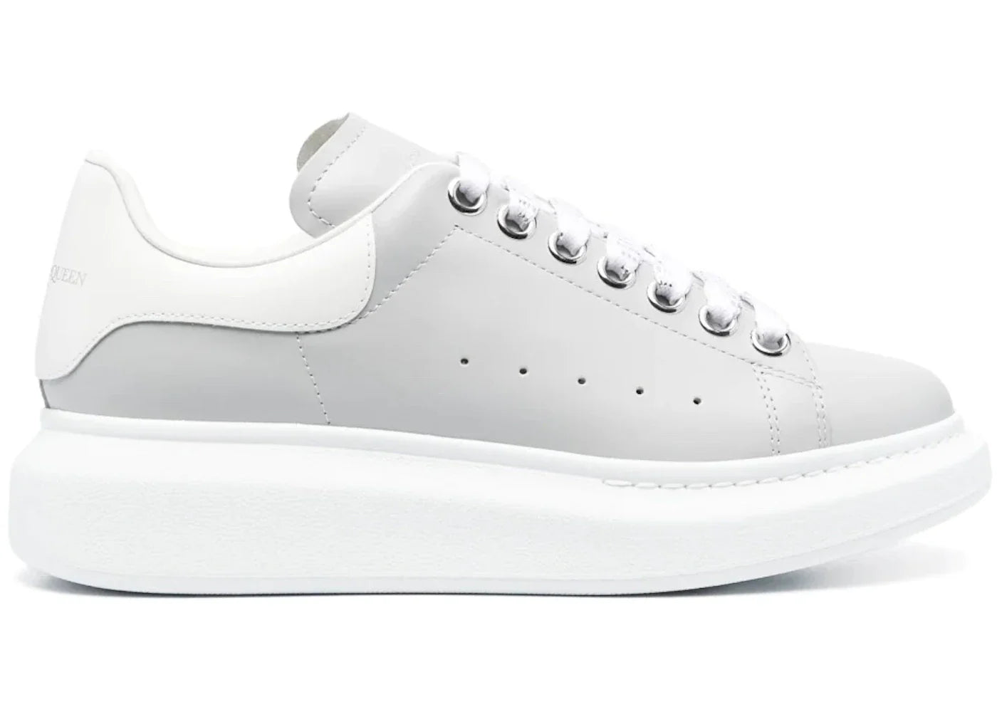 Alexander Mcqueen Oversized Light Grey (Women'S)