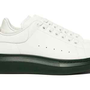 Alexander Mcqueen Oversized Sneaker White Green Sole