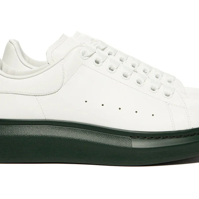 Alexander Mcqueen Oversized Sneaker White Green Sole