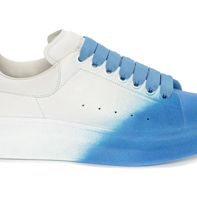 Alexander Mcqueen Oversized Two-Tone White Blue